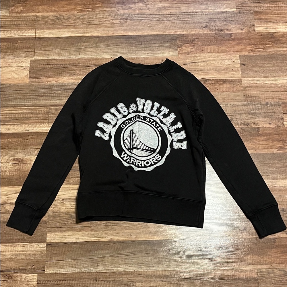 Zadig & Voltaire Black Crewneck Sweater
